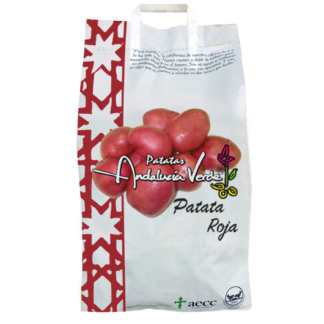 Patatas Rojas Saco Papel Patatas Rojas Saco Papel