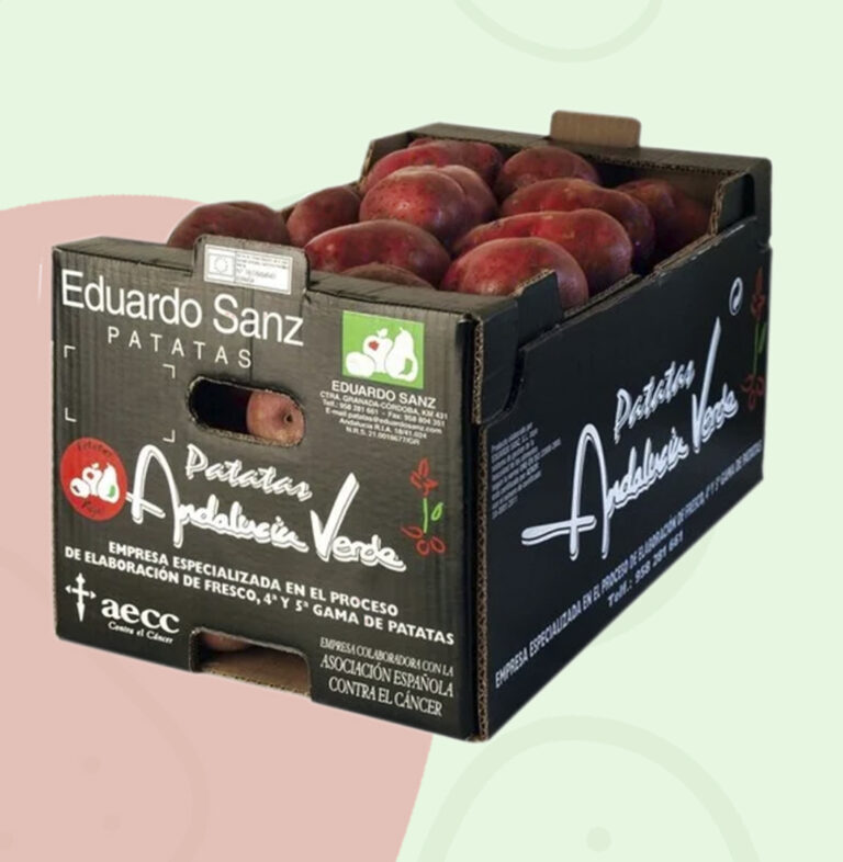 Caja patatas rojas 17,5kg 1 Caja patatas rojas 17,5kg