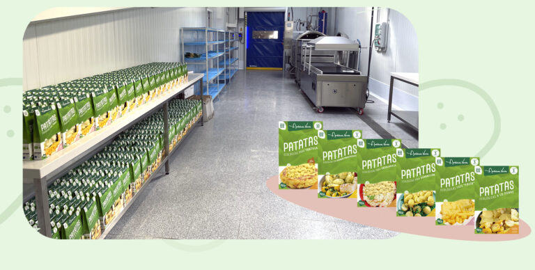 Patatas Eduardo Sanz IV y V Gama en almac&eacute;n refrigerado listas para su distribuci&oacute;n