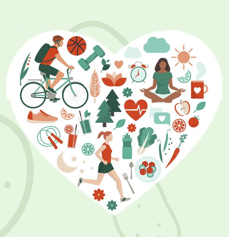 Coraz&oacute;n vida saludable