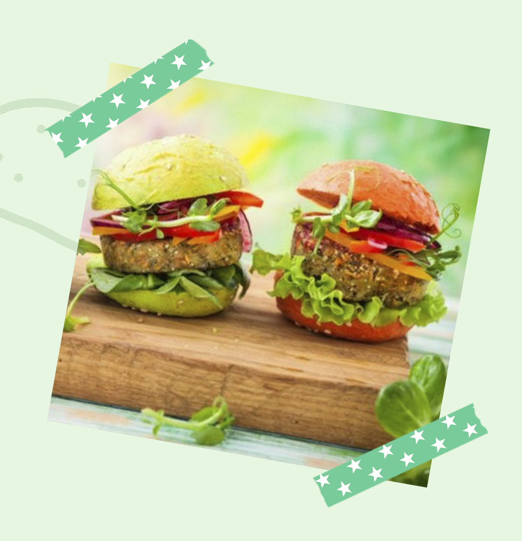 Hamburguesas vegetales