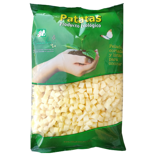 Patatas ecológicas Dado 10x12 2,5kg Patatas ecológicas Dado 10x12 2,5kg