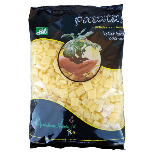 Patatas Lámina 20x20x4mm 2,5kg Patatas Lámina 20x20x4mm 2,5kg